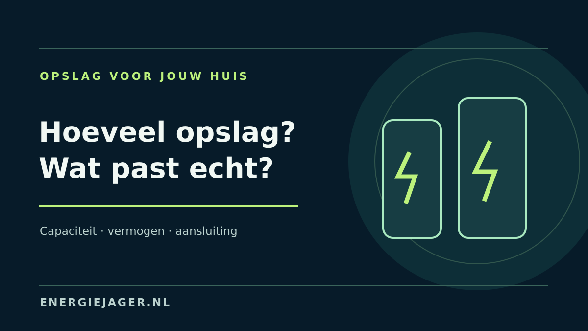 Illustratie bij HomeWizard of Zendure stekkerbatterij kiezen